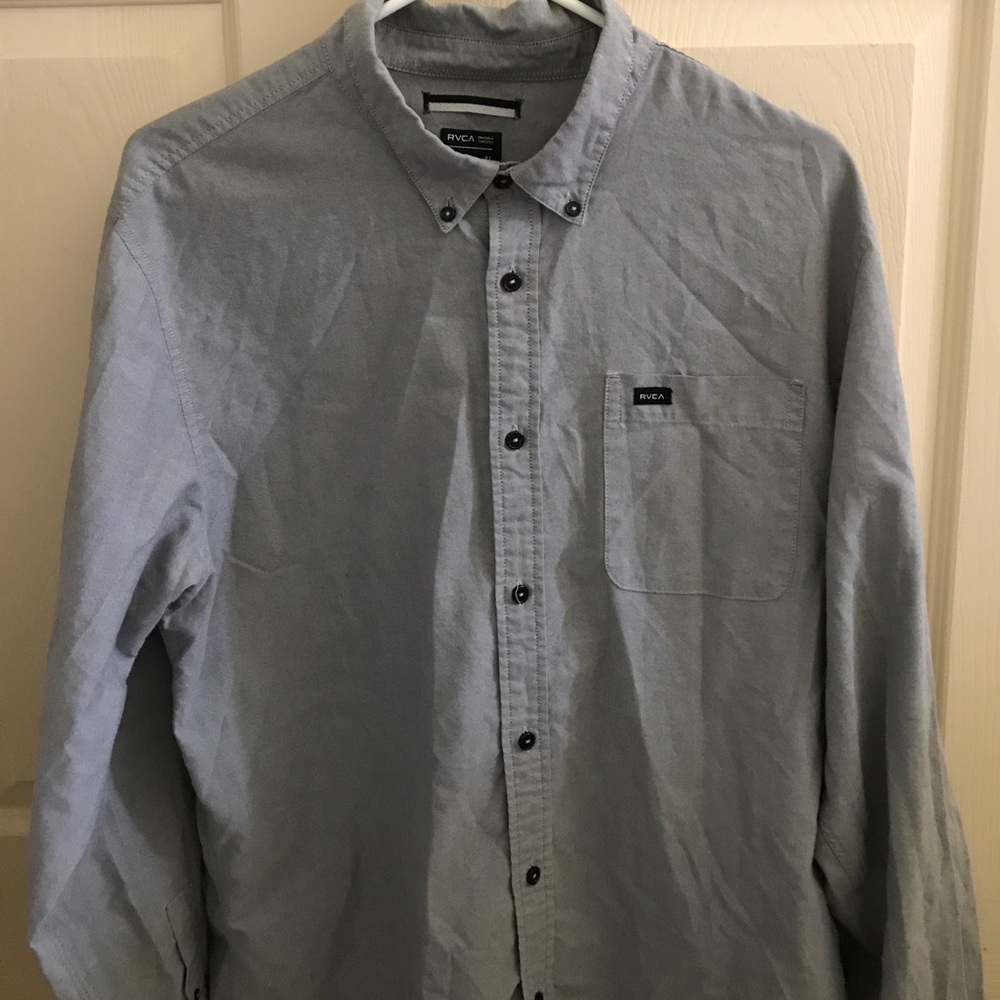 Men's RVCA XL Long sleeve button up.