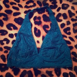 BNIP VICTORIA SECRET Blue lace Bralette Medium
