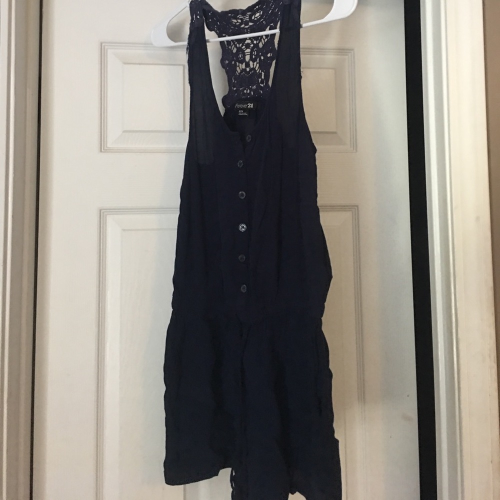 Blue romper