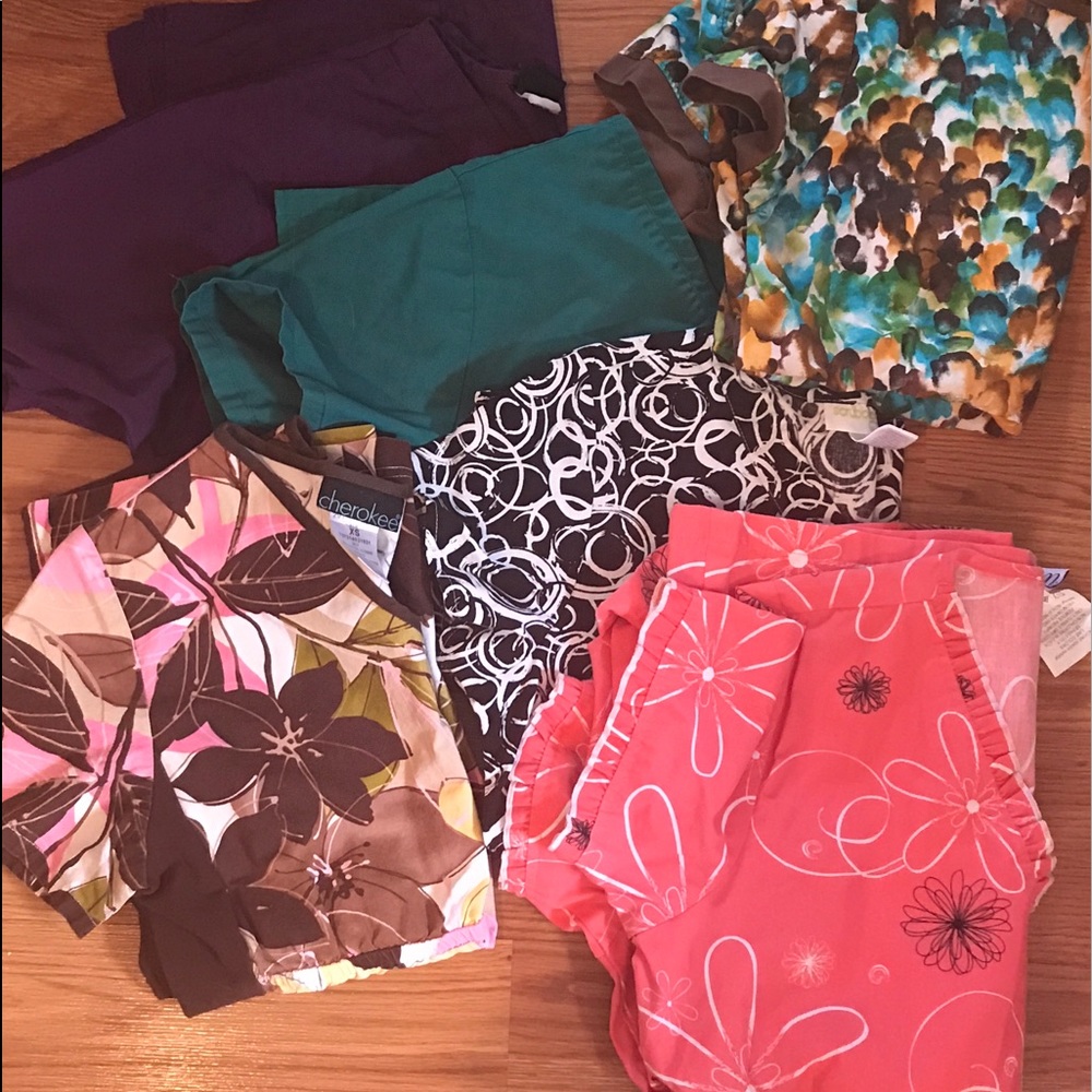 Scrub tops