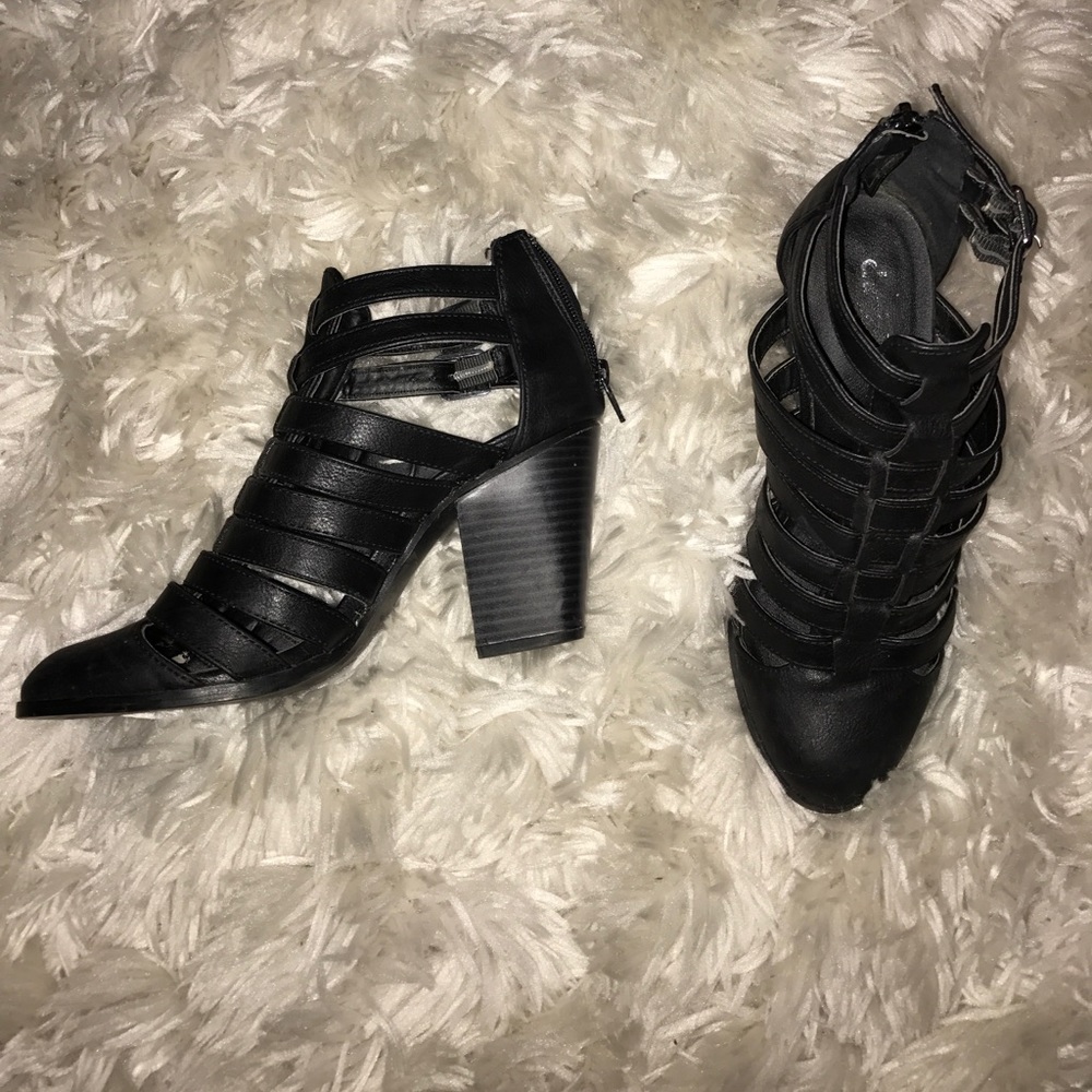 Black booties