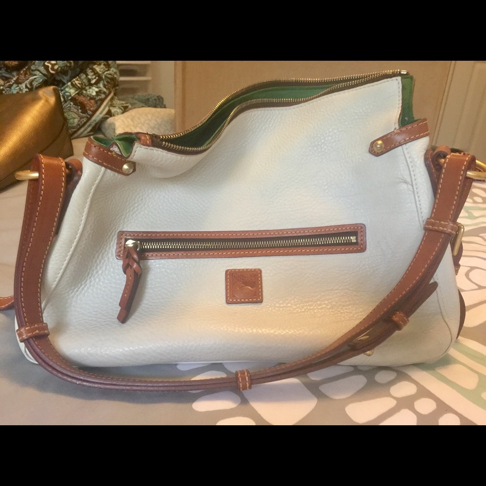Pebbled Leather Dooney and Bourke shoulder bag