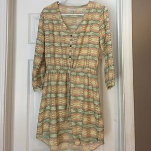 Earth tone dress