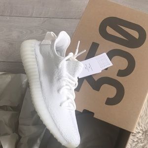 Yeezy x adidas boost 350 white cream 7US
