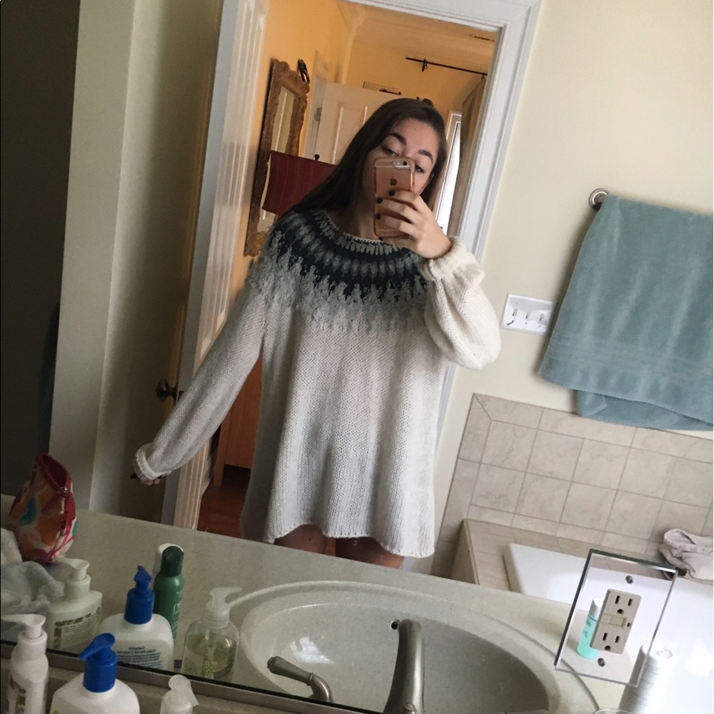 Free people sweater tunic