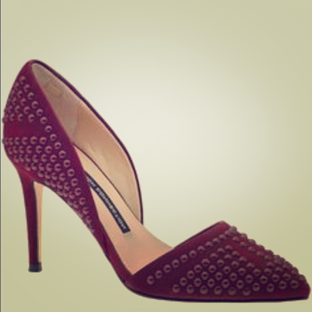 French Connect Ellis Pump Burgundy