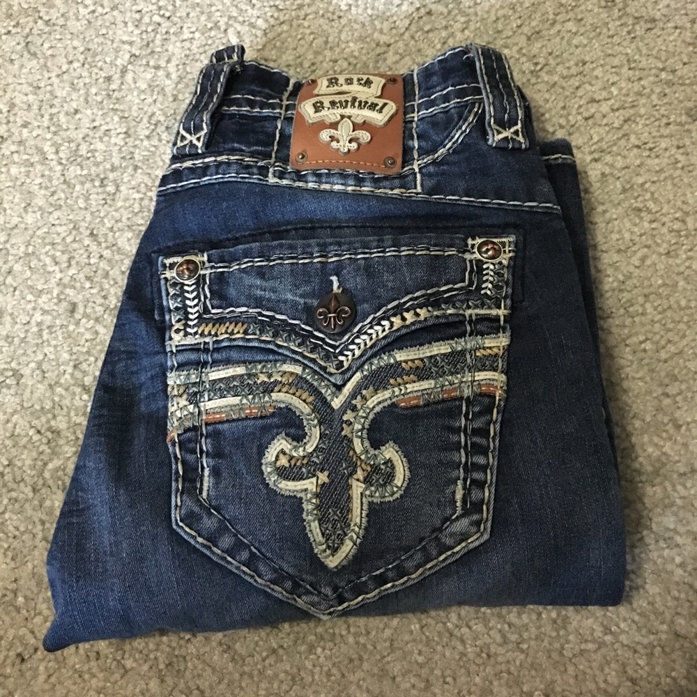 Rock Revival Relaxed Straight Jeans