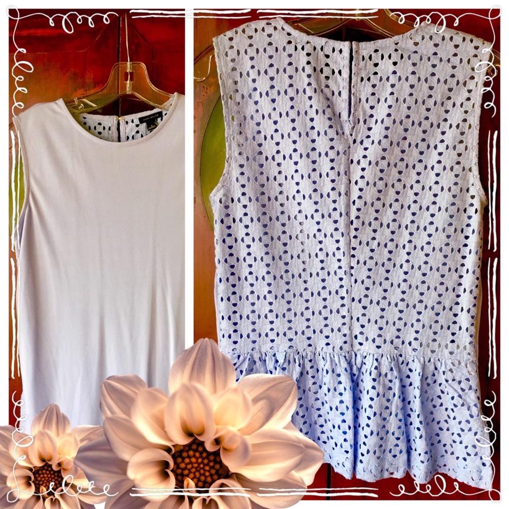 NEVER WORN NWOT Ann Taylor dainty&classy blouse