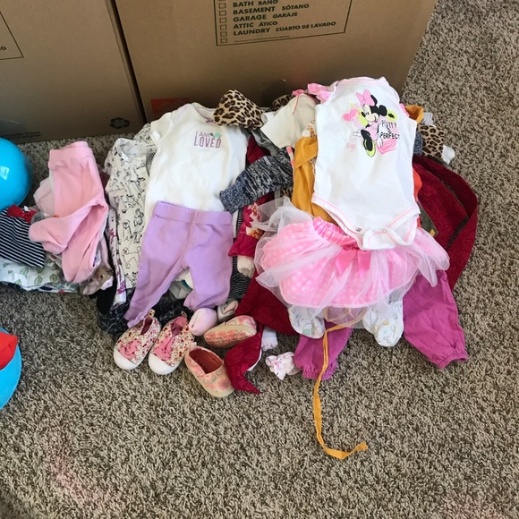 Other - Moving!! Baby clothes