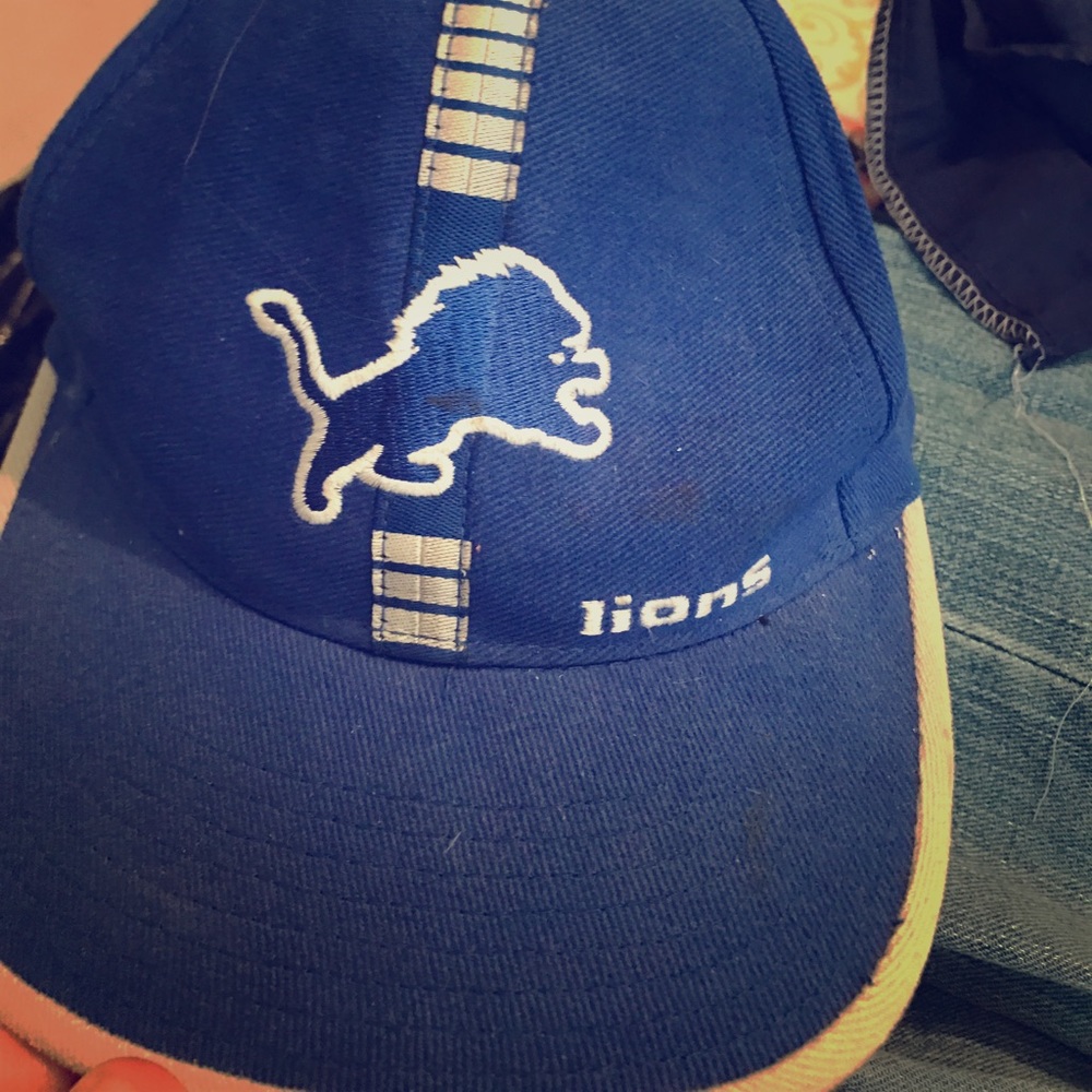 Vintage Asjustable Detroit Lions Hat
