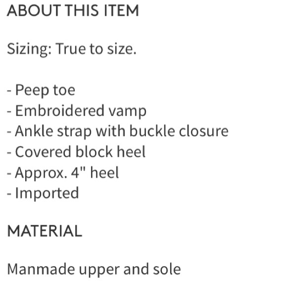 Embroidered Mule Slingback - Picture 8 of 8