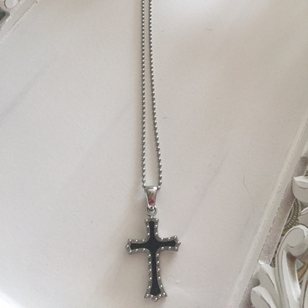 Kay's Men's black cross