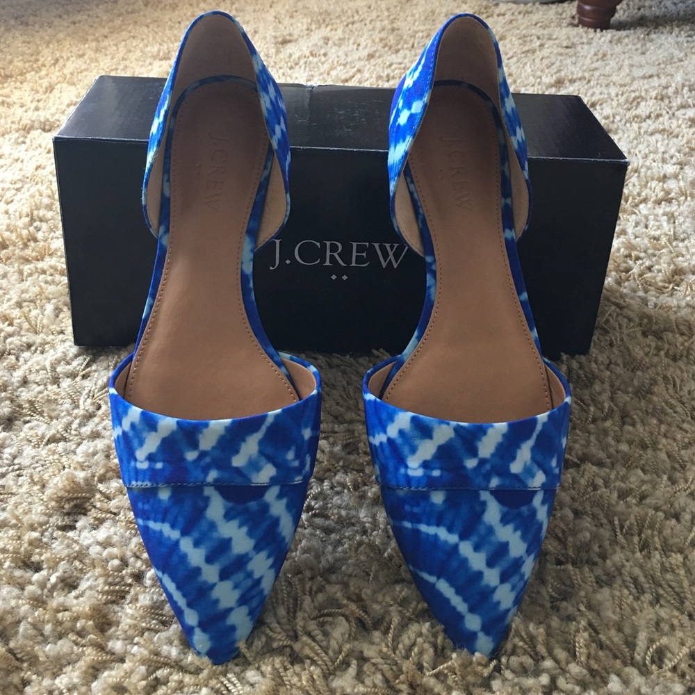 Tie-Dye D'Orsay Flats