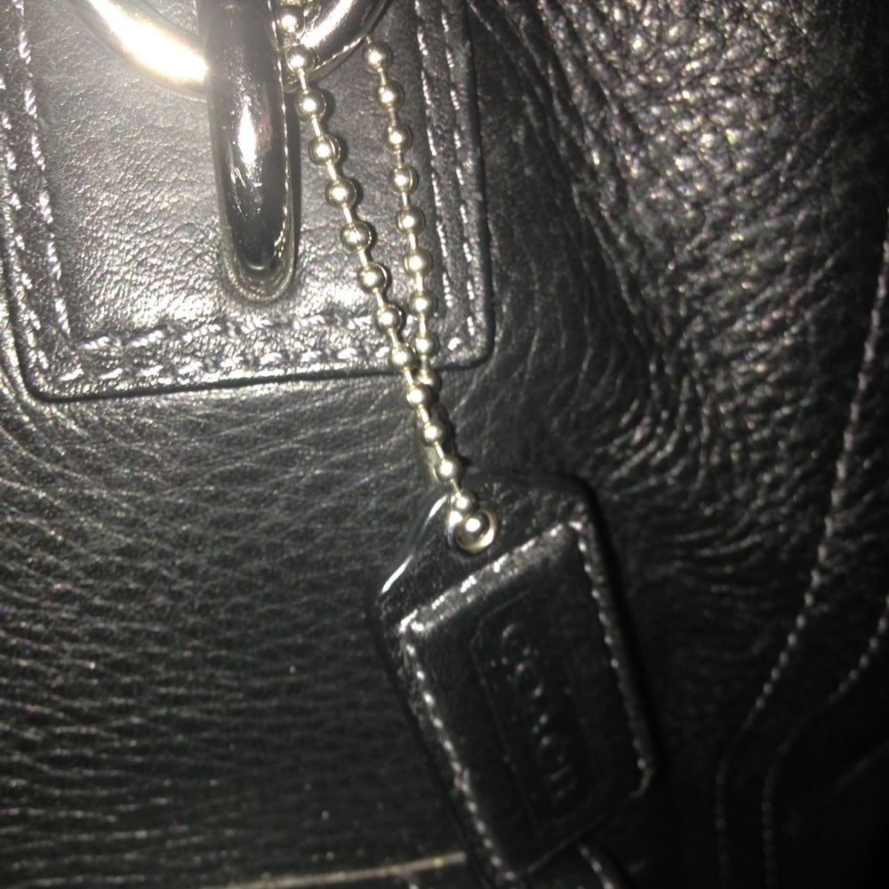 Classic Coach tote purse