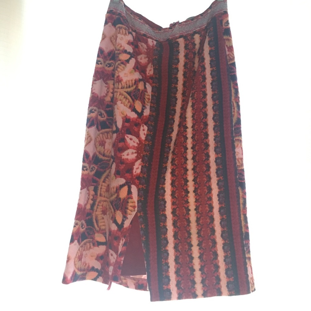 ❤️24 HOUR SALE❤️ Anthro Colorful Midi Skirt