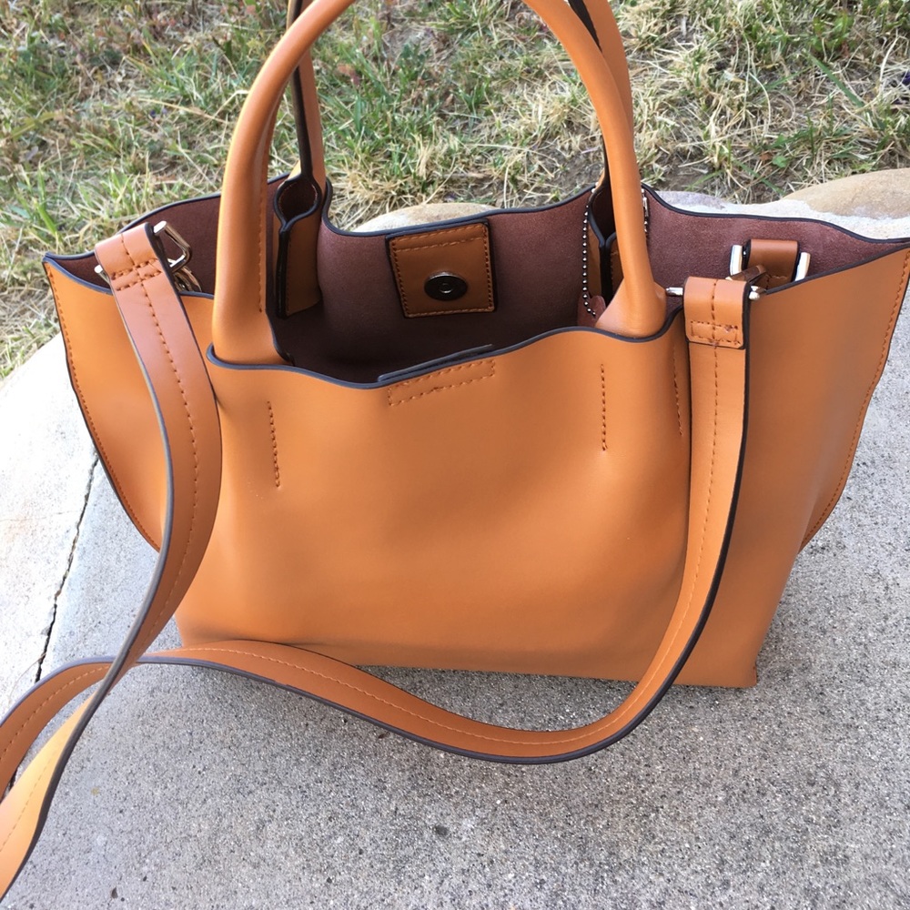 Brand New Tan Leather Bag