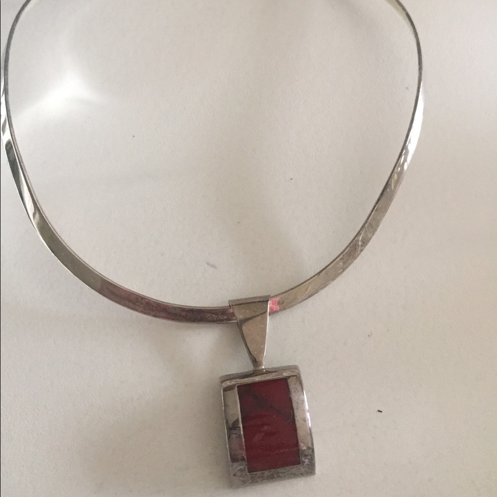 Silver Necklace with pendant
