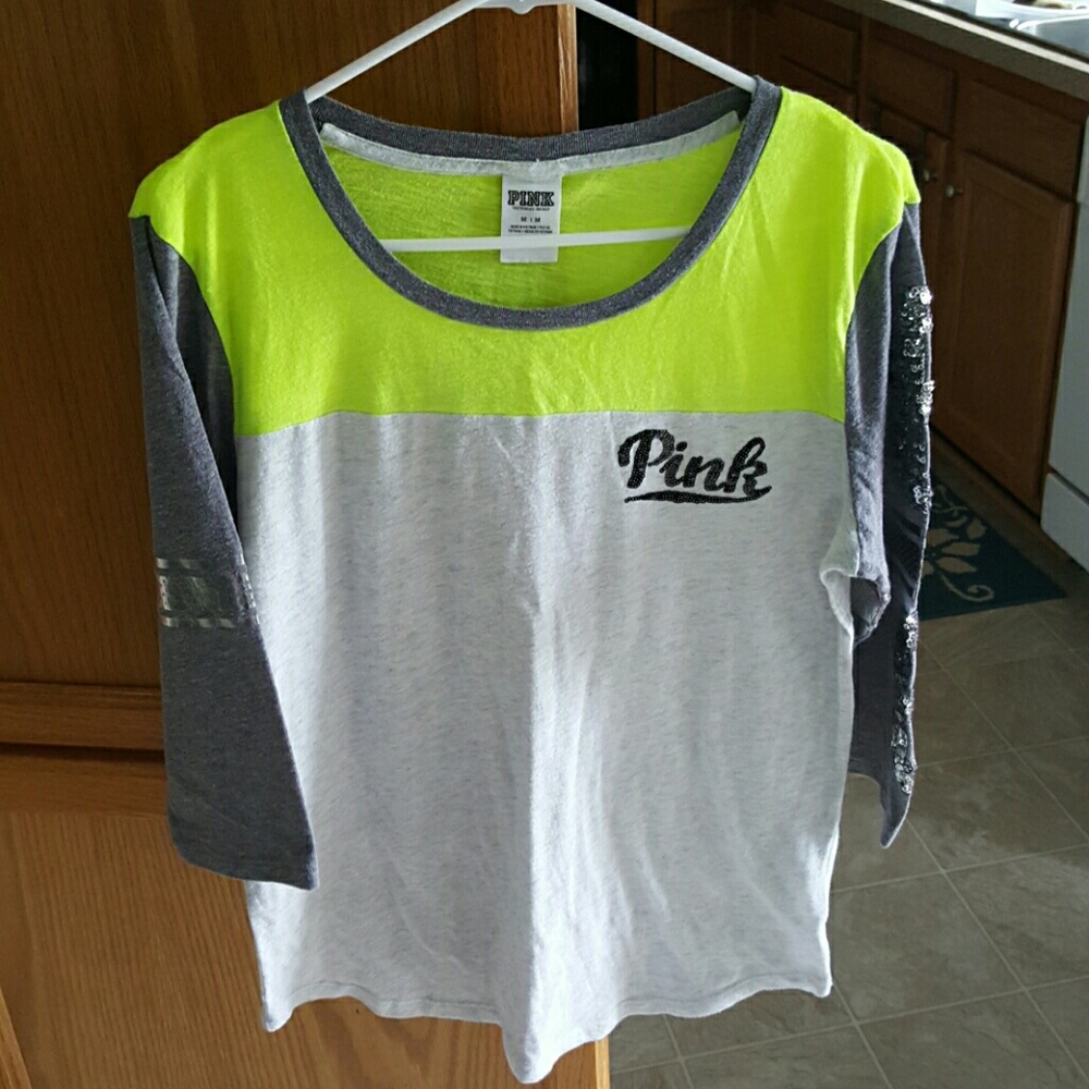 Pink victoria's secret shirt