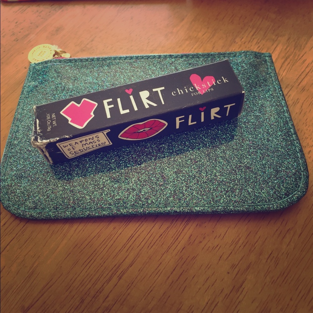 Flirt Chickstick for Lips Plus Makeup Bag!