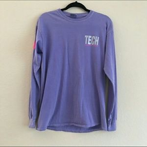 Comfort colors texas tech long sleeve