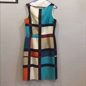 Kate Spade Geometric Print Sheath Dress