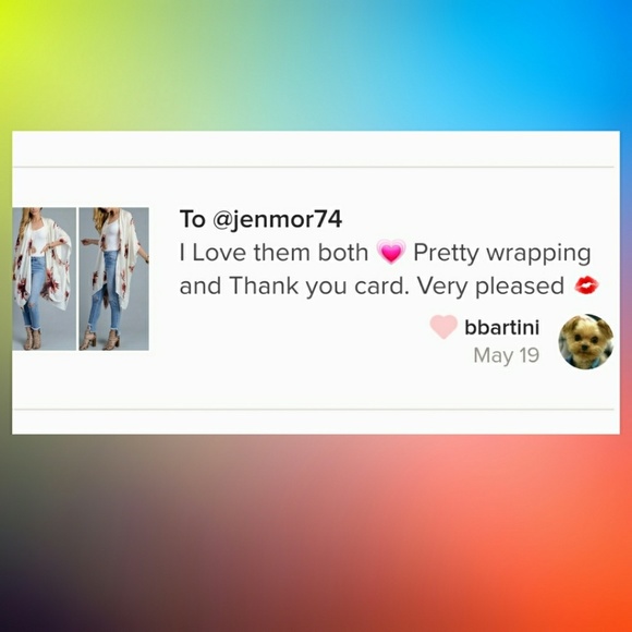 SOLD OUT - Ivory Garden Party Kimono - Picture 6 of 6