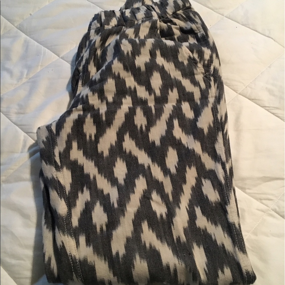 J Crew ikat pants