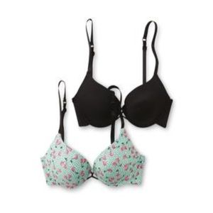 42D JOE BOXER 2PK PUSH-UP BALCONETTES