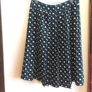 J.Crew pleated skirt, size 4.