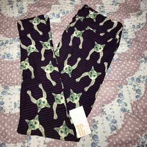 LuLaRoe Tc Cat Leggings