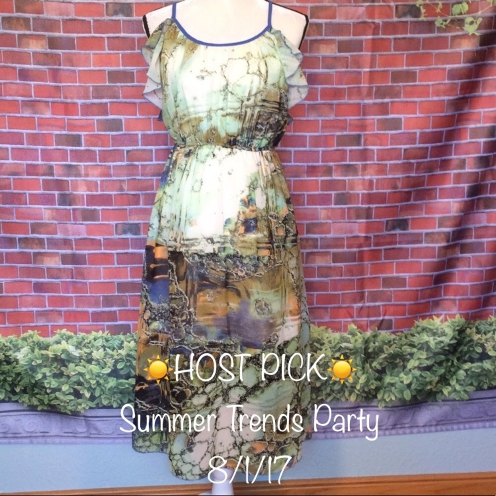 ☀️HOST PICK☀️ Grifflin Paris - Green mix midi