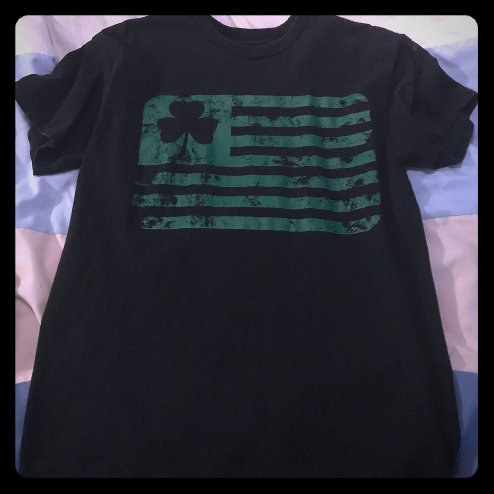 Irish flag shirt