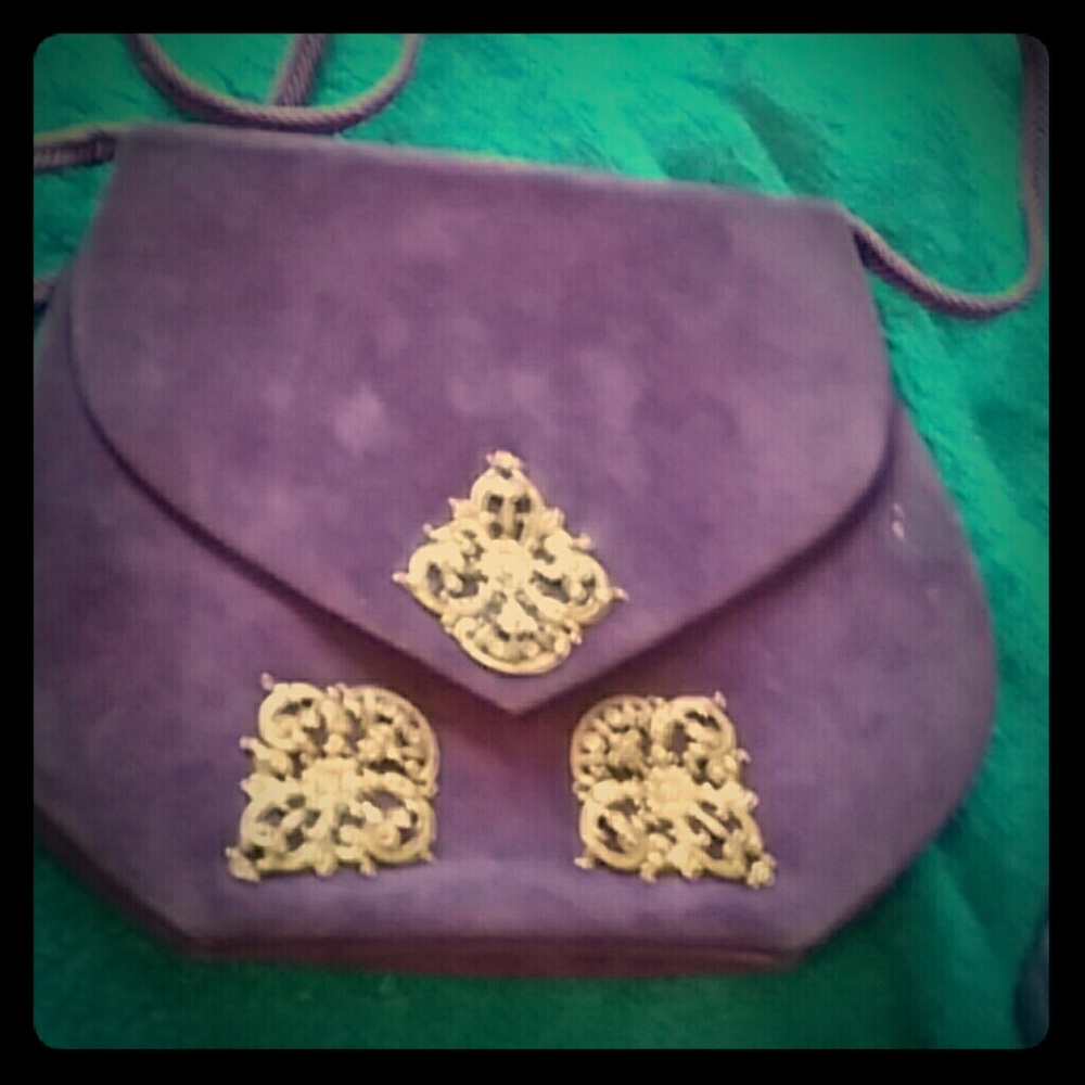 Purple Parisian Purse