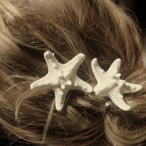 LAST ONE 🐚🌟 Natural Starfish Clip (1 pc) - Picture 3 of 4