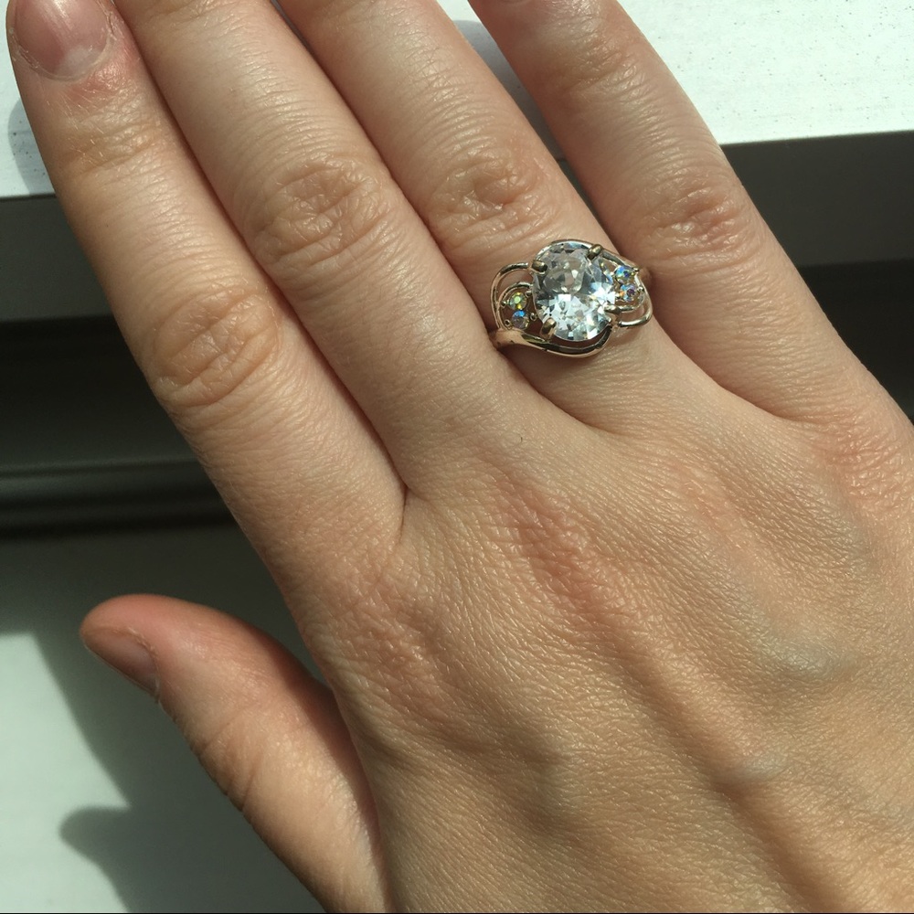 Cubic zirconia ring size 5