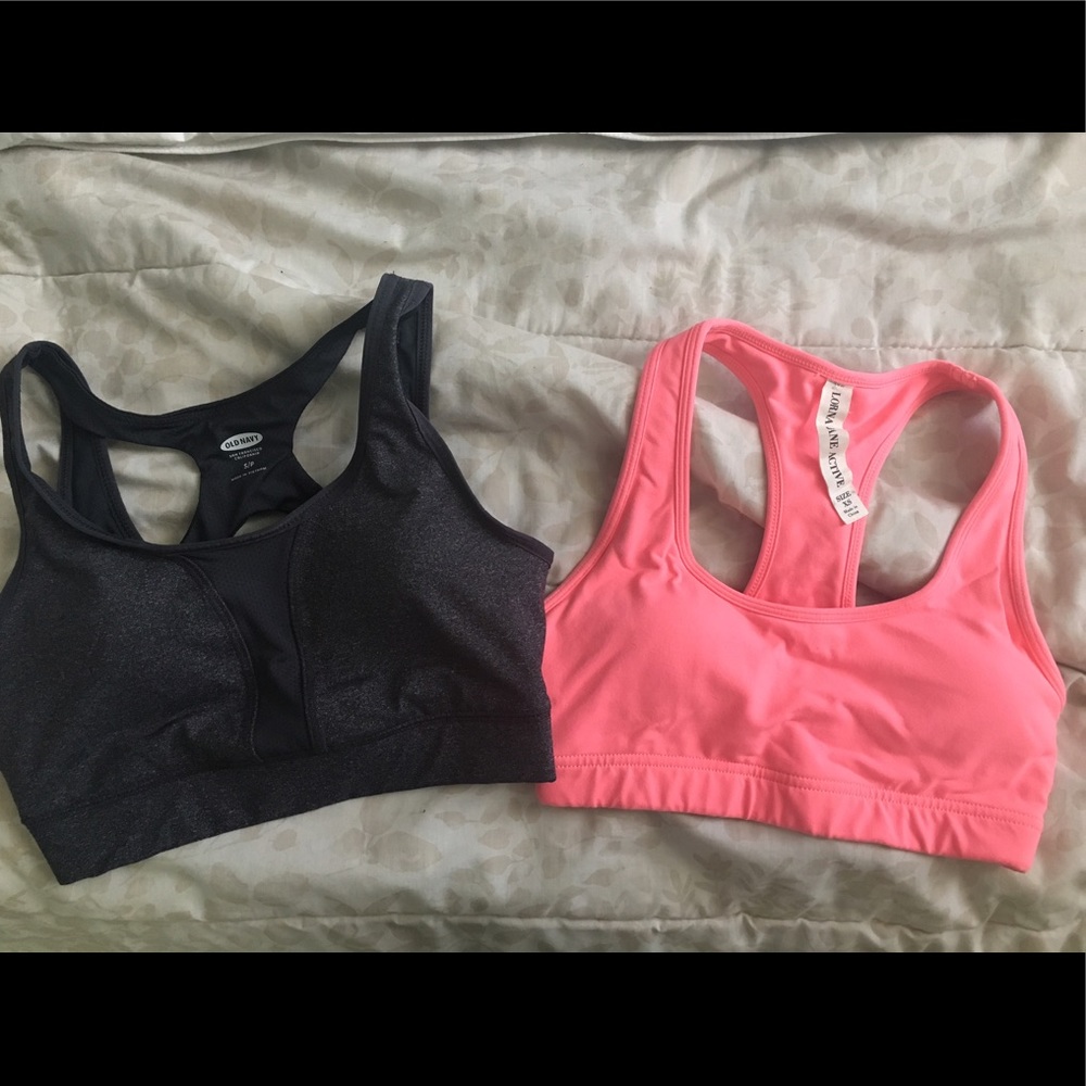 Lorna Jane and Old Navy sports bra