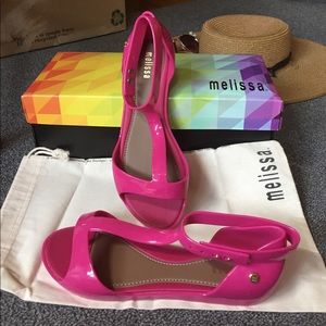 Melissa Jelly sandals size 5 New w/box
