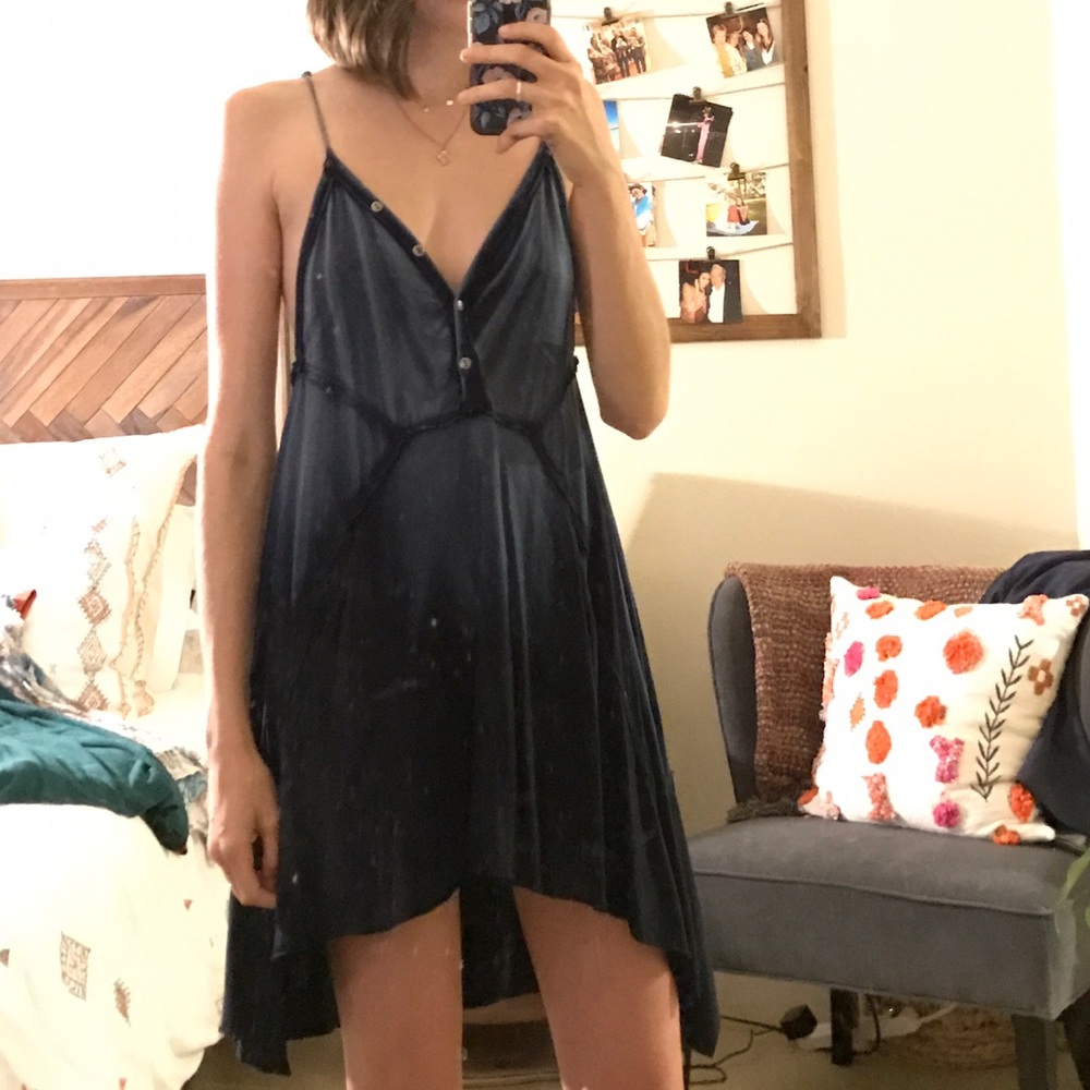 Free people blue dress