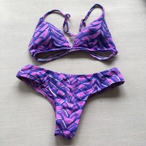 Midori Bikini - Dragon Fruit print.