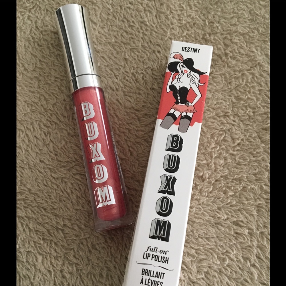 NIB bareMinerals BUXOM Full-On Lip Polish DESTINY