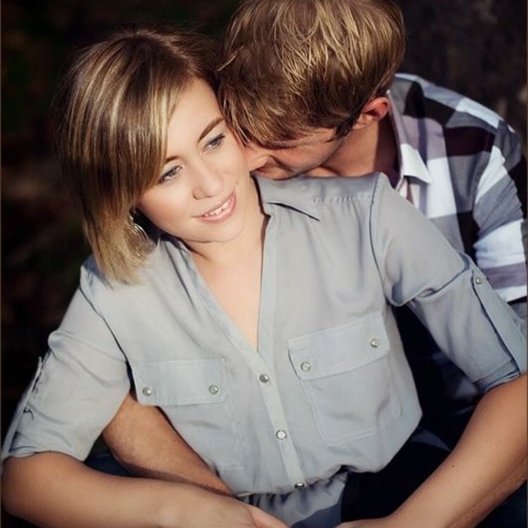 Grey Long Sleeved Dress - Picture 2 of 3