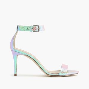 J.Crew Iridescent High Heels Sandals Pumps size 8