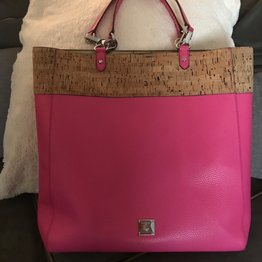 Ralph Lauren pink purse/bag