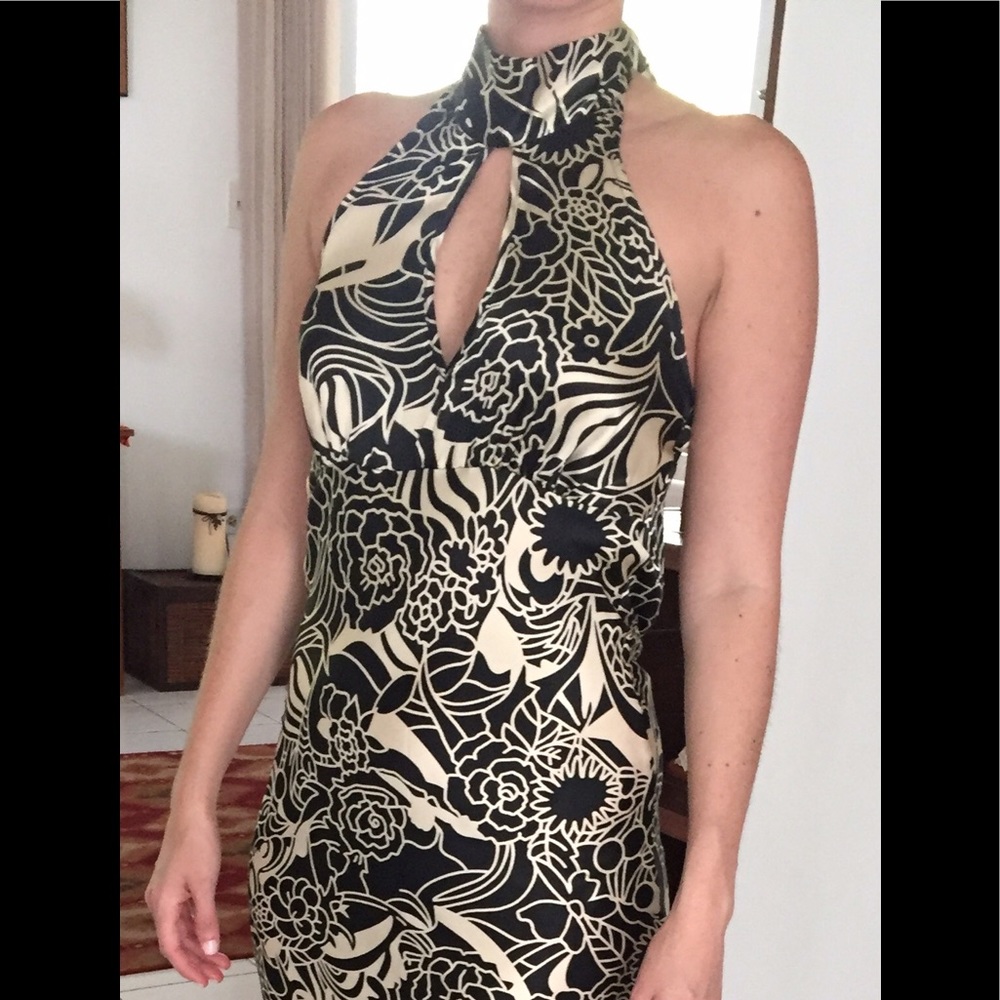 Boutique Print Gown- size small