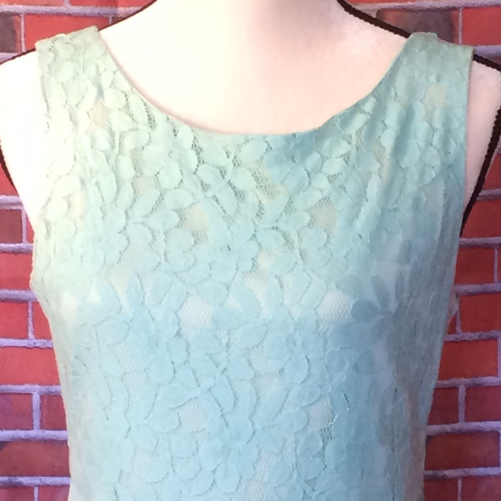 Alythea - Light blue lace bodice dress - Picture 3 of 8