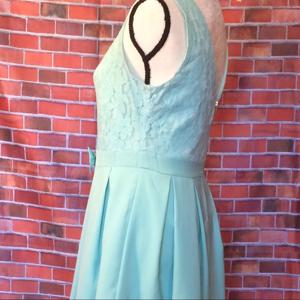 Alythea - Light blue lace bodice dress - Picture 5 of 8
