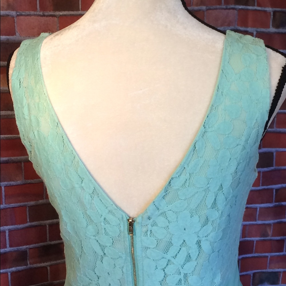 Alythea - Light blue lace bodice dress - Picture 6 of 8