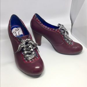 Poetic License - BACKLASH Leather Oxford Booties