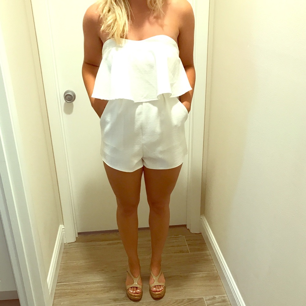 White romper