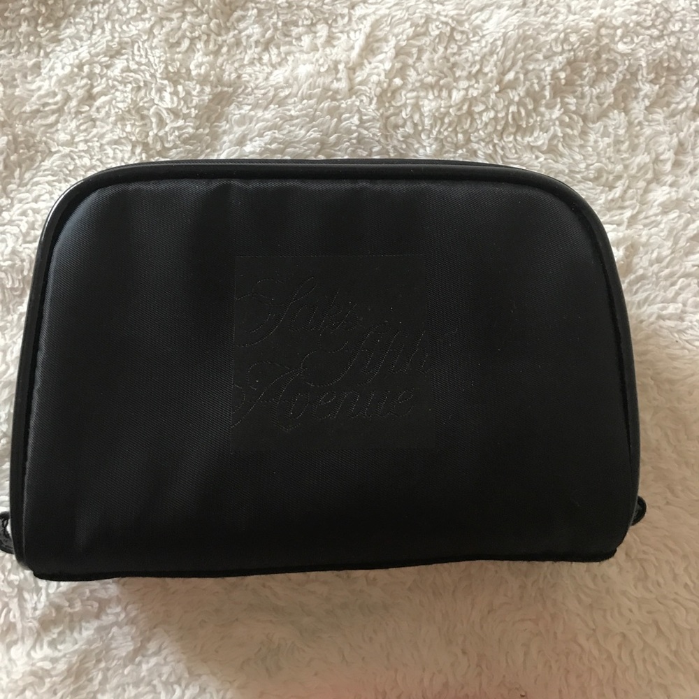 Saks cosmetic bag